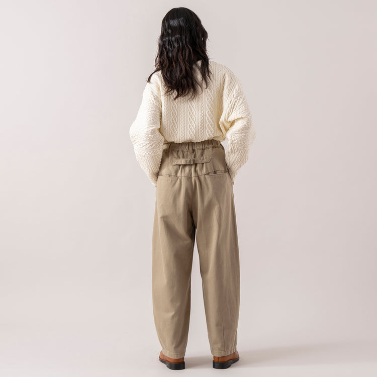 モデル身長165cm,RNA-Nのアラン柄キルトプルオーバー|DiuのViola,https://market.e-begin.jp/products/tky_rnn1432s_lala|https://market.e-begin.jp/products/cil_diu1296s_lala