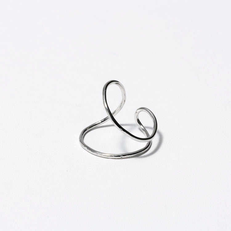 SALON | サロン　Thin wired twisted ring