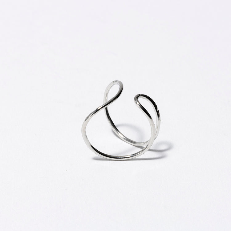 SALON | サロン　Thin wired twisted ring
