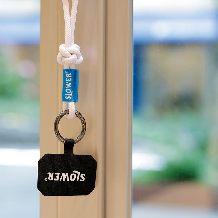 SLOWER | スロウワー　PEBBLE ROPE KEY HOLDER Manly