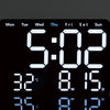 SLOWER | スロウワー LED CLOCK Viento(BLACK)