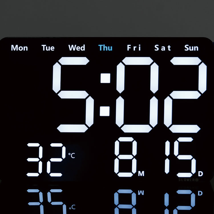 SLOWER | スロウワー　LED CLOCK Viento