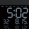 SLOWER | スロウワー LED CLOCK Viento(BLACK)