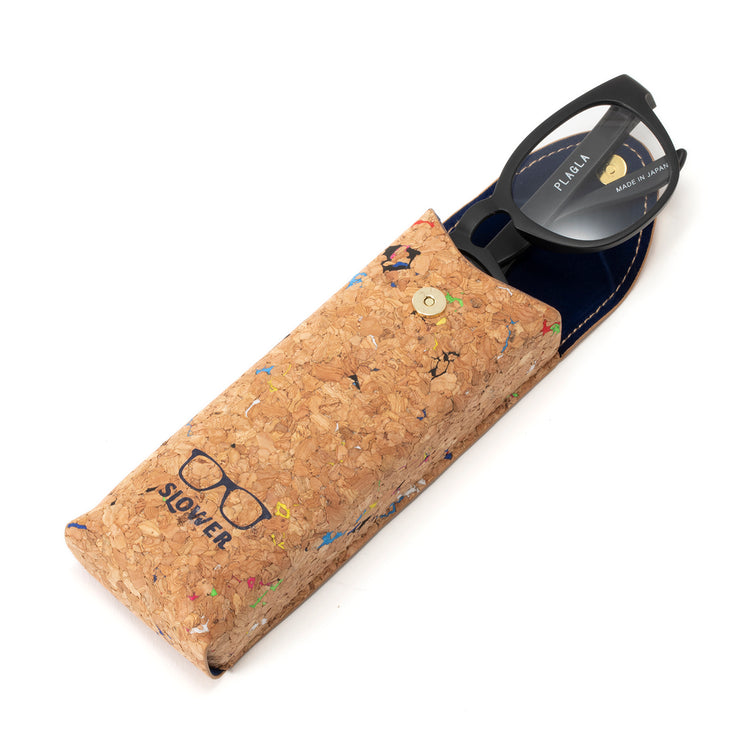 SLOWER | スロウワー　EYEGLASS CASE PAINT CORK BUCA