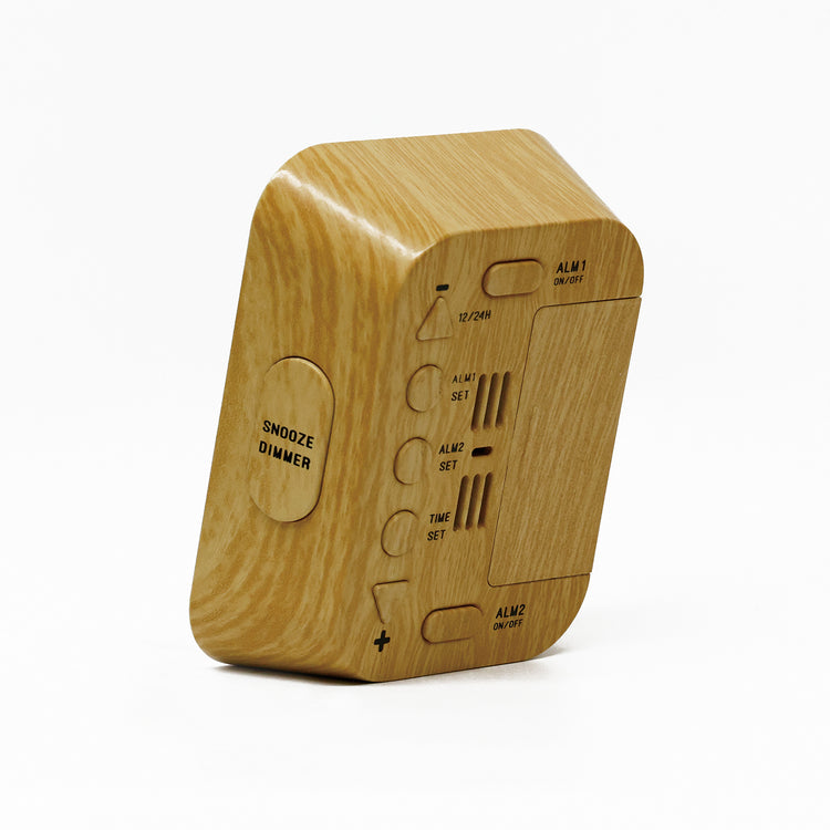 SLOWER | スロウワー　LCD HYGROTHERMOGRAPH CLOCK Paz