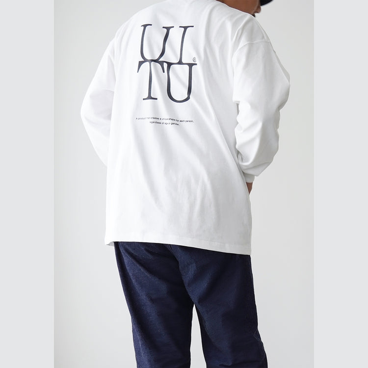 着用サイズL (RELAXED) モデル身長180cm