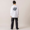 モデル身長165cm,UITUのUITU LONG SLEEVE TEE|UITUのEASY TROUSERS|MOONSTARのオールネイビーのコットンスエードLOAFY,https://market.e-begin.jp/products/uit_uit1029s_lala|https://market.e-begin.jp/products/uit_uit1027s_lala|https://market.e-begin.jp/products/mns_mns0147p_lala
