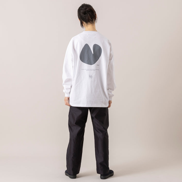 モデル身長165cm,UITUのUITU LONG SLEEVE TEE|UITUのEASY TROUSERS|MOONSTARのオールネイビーのコットンスエードLOAFY,https://market.e-begin.jp/products/uit_uit1029s_lala|https://market.e-begin.jp/products/uit_uit1027s_lala|https://market.e-begin.jp/products/mns_mns0147p_lala