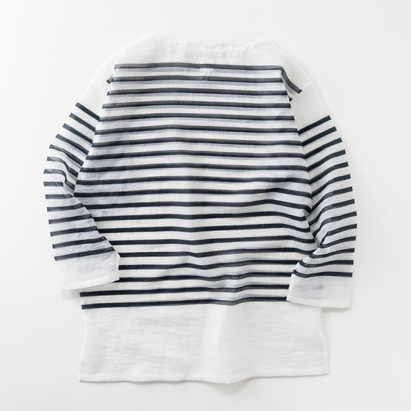 よ*ぴ様 迷迭香 MESH BASQUE SHIRT ブラック サイズ3 楽天市場】マンネンロウ メッシュバスクシャツ 迷迭香 MESH