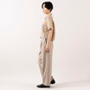 モデル身長 163cm,FIL DE FERの麻ポリストライプ 丸カン付キパンツ,https://market.e-begin.jp/products/rdx_fdf0305u_lala