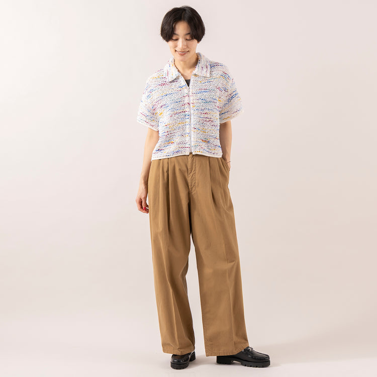 モデル身長 163cm,Le minorのM52 CHINO|rapiécageのフラワープレートコードブレス,https://market.e-begin.jp/products/gsr_lmn0024u_lala|https://market.e-begin.jp/products/rdx_rpc0311u_lala