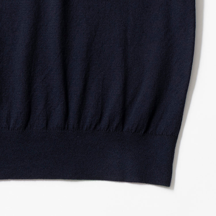 Yonetomi | ヨネトミ　LIGHT WAVE COTTON KNIT POLO