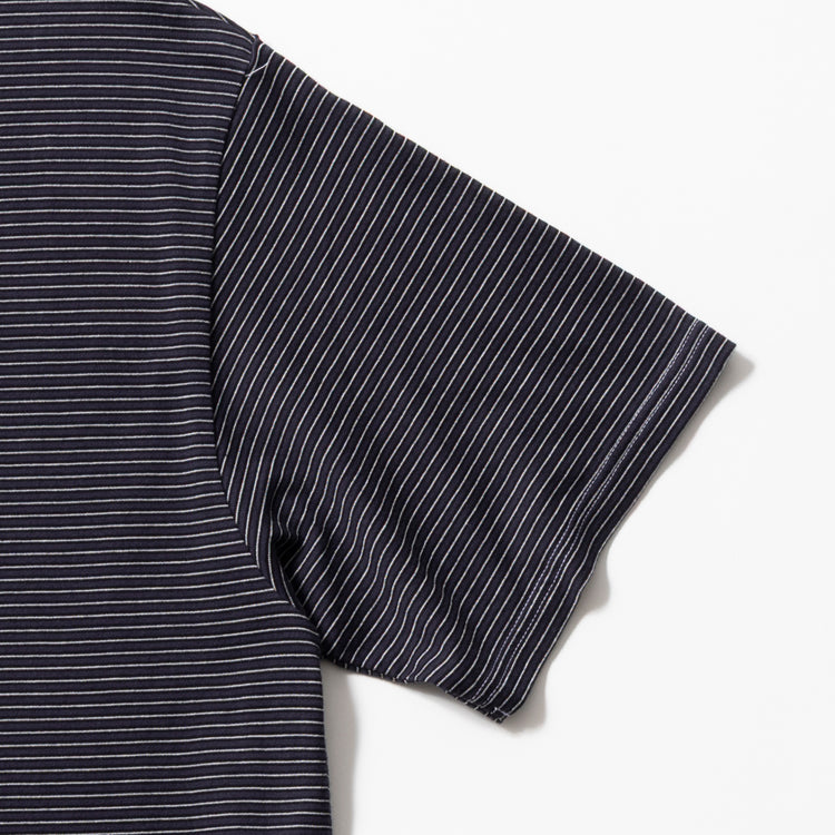 Yonetomi | ヨネトミ　GARMENT DYED BORDER T-SHIRT (Short Sleeve)
