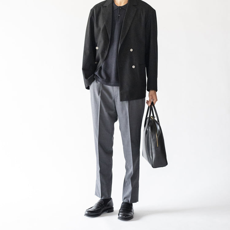 着用サイズL 裾上げver. (モデル身長185cm)