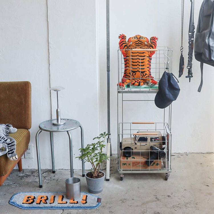 POST GENERAL | ポストジェネラル　INDUSTRIAL LAUNDRY WAGON ZINC