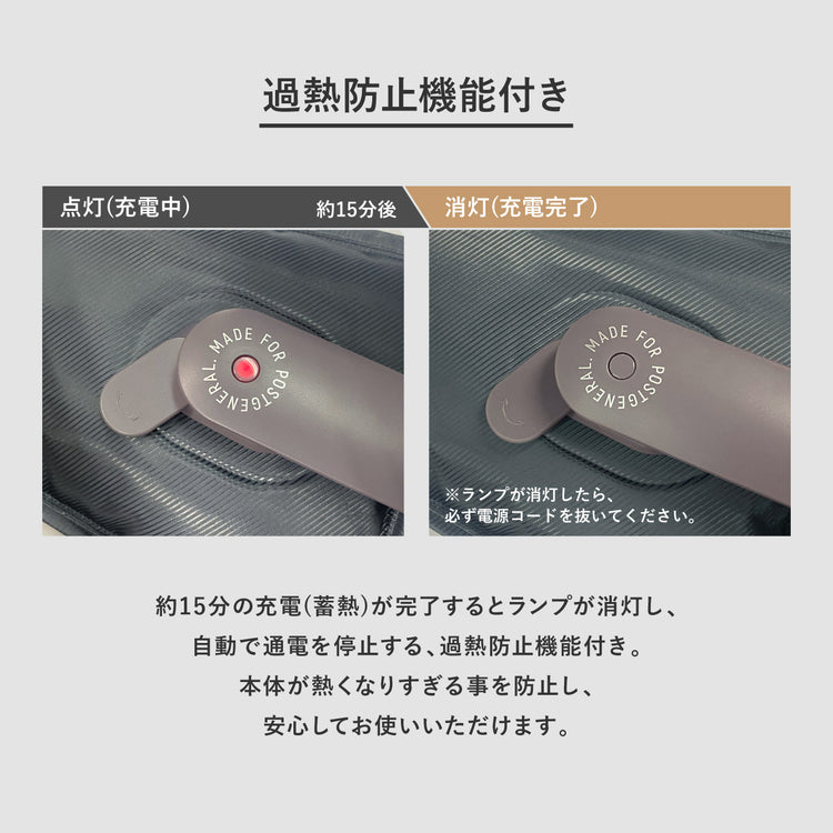 POST GENERAL | ポストジェネラル　プランプ充電式湯たんぽ＆クッション タイガー