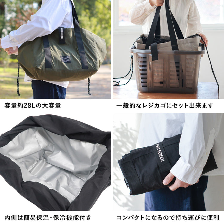 POST GENERAL | ポストジェネラル　PG THE SHOPPING BASKET COOLER TOTE