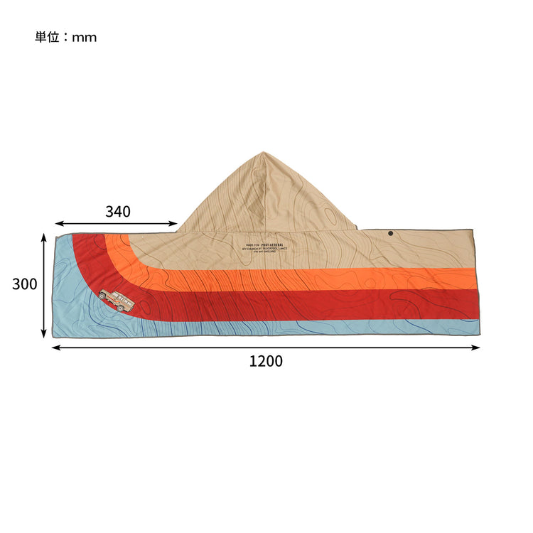 POST GENERAL | ポストジェネラル　PGクイックドライフーディータオル UV