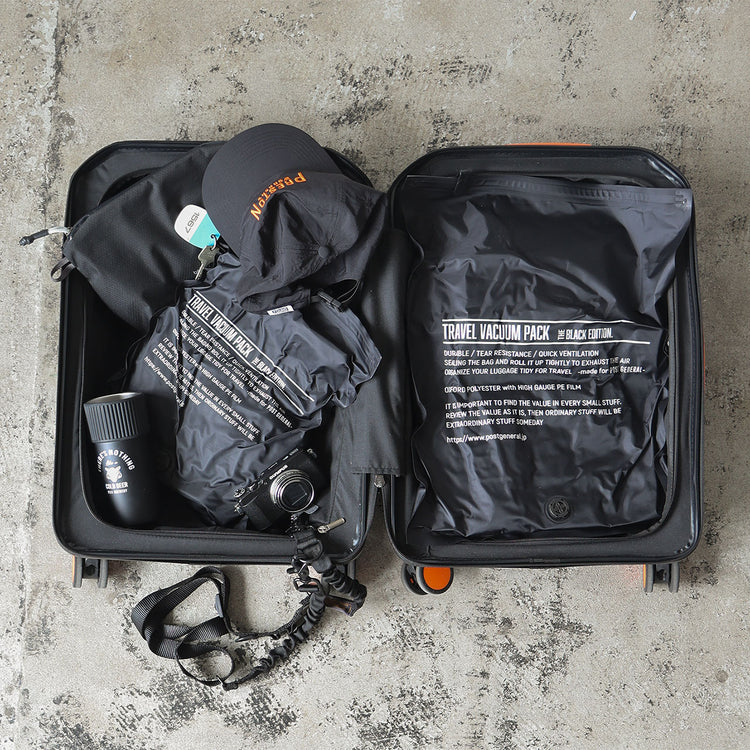 POST GENERAL | ポストジェネラル　TRAVEL VACUUM PACK BK Edition-PACK2- S