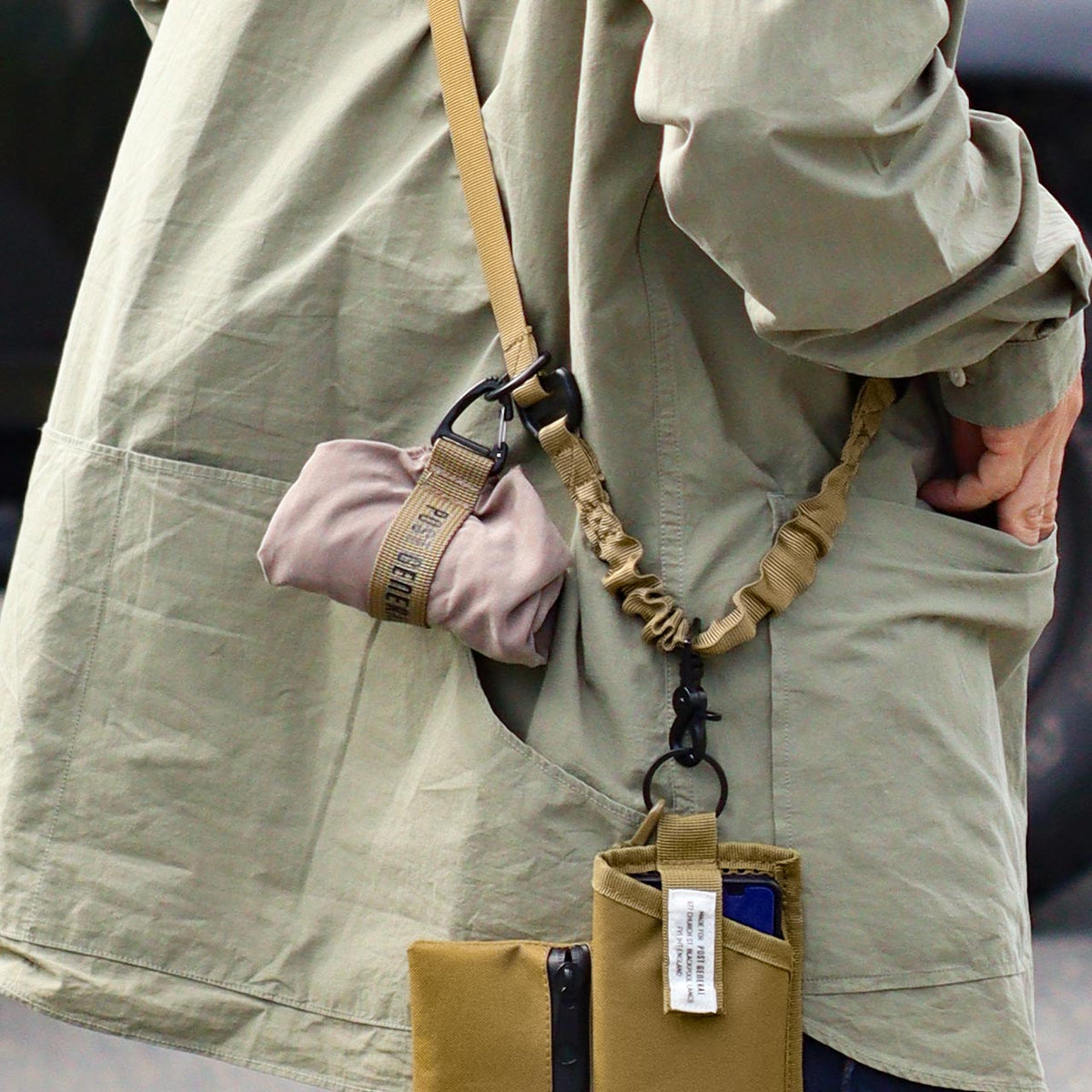 POST GENERAL | ポストジェネラル SLING PHONE&COIN POUCH