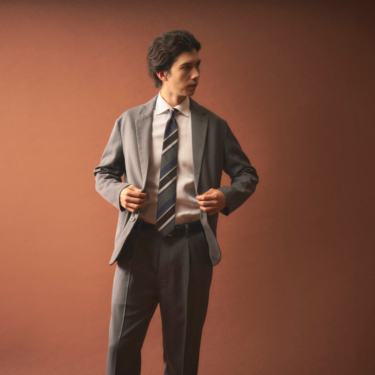 azabu tailor | アザブ テーラー　Classico Seta｜Stripe Tie