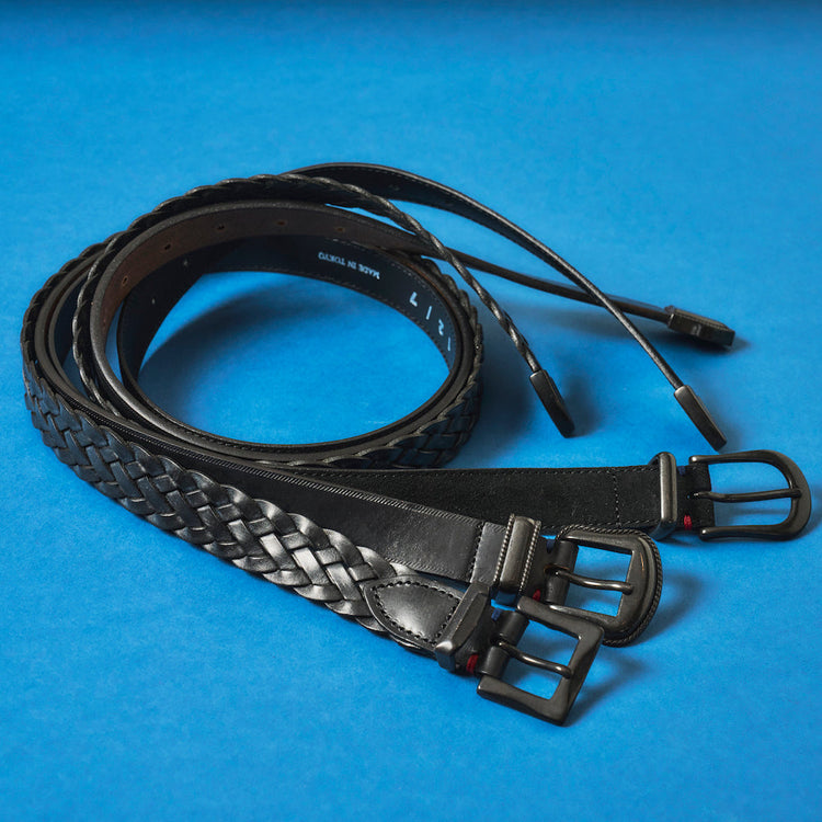 12/7 | トゥエルブセブン　Begin別注 “世界の名革” エブリデイプレミアムベルト 英・C.F.ステッド社製スーパーバックスウェードレザー