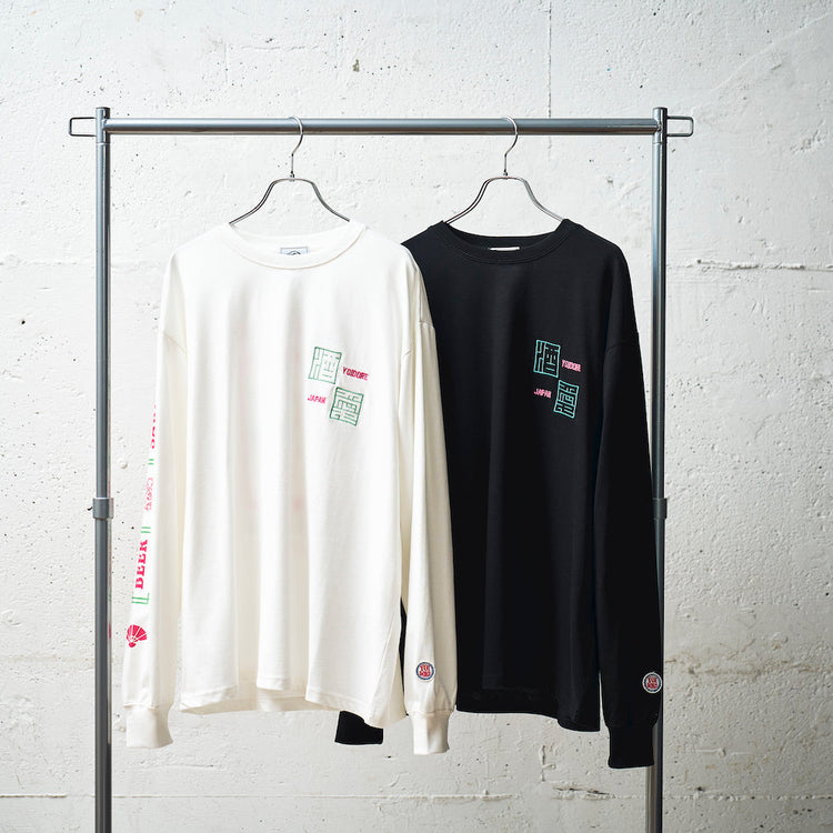 YOIDORE | ヨイドレ　Begin別注 町中華で瓶ビールでネオンなロンTEE