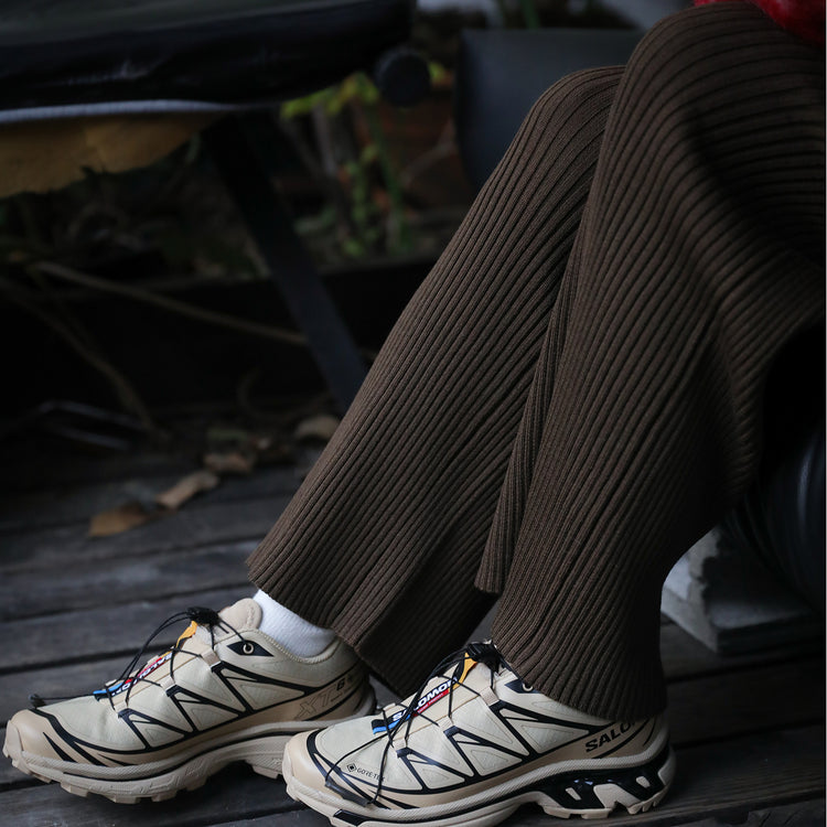 BATONER | バトナ―　LaLa Begin別注 SOLID WOOL RIB PANTS