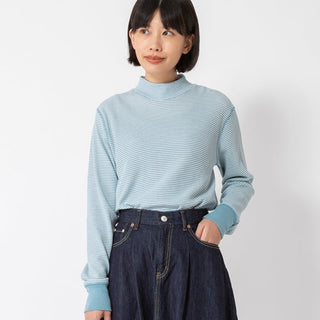 Healthknit | ヘルスニット　ベーシックワッフルモックネック長袖