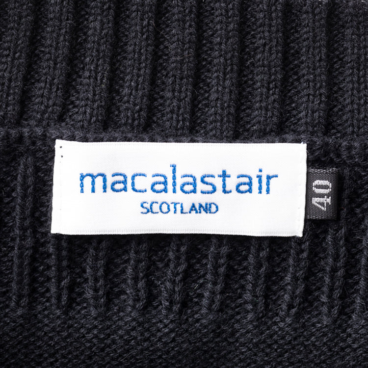 MACALASTAIR | マカラスター　Begin別注 上質なカシミア混マリンセーター