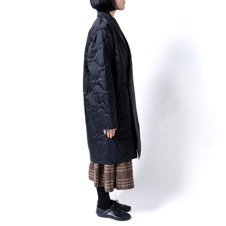 迷迭香 | マンネンロウ Quilted shawl coat