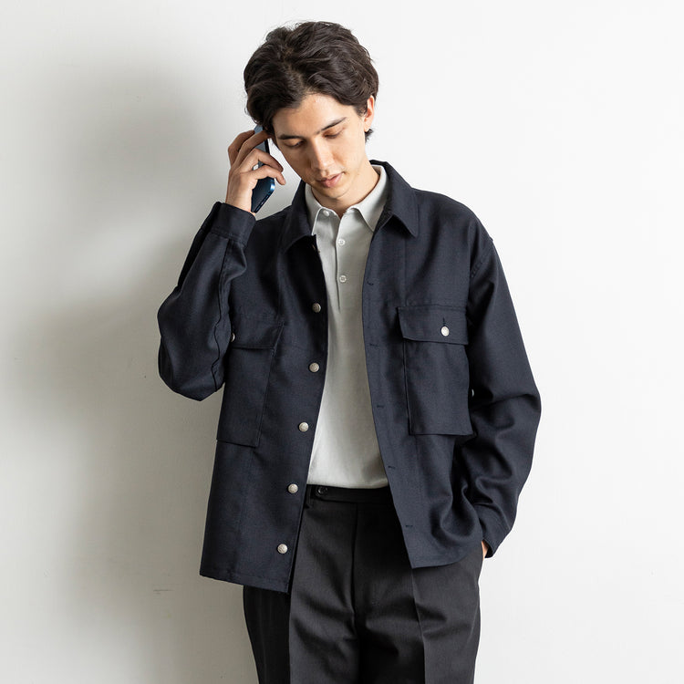 NIGEL CABOURN カジュアルジャケット 46(M位) 水色なし伸縮性 ...