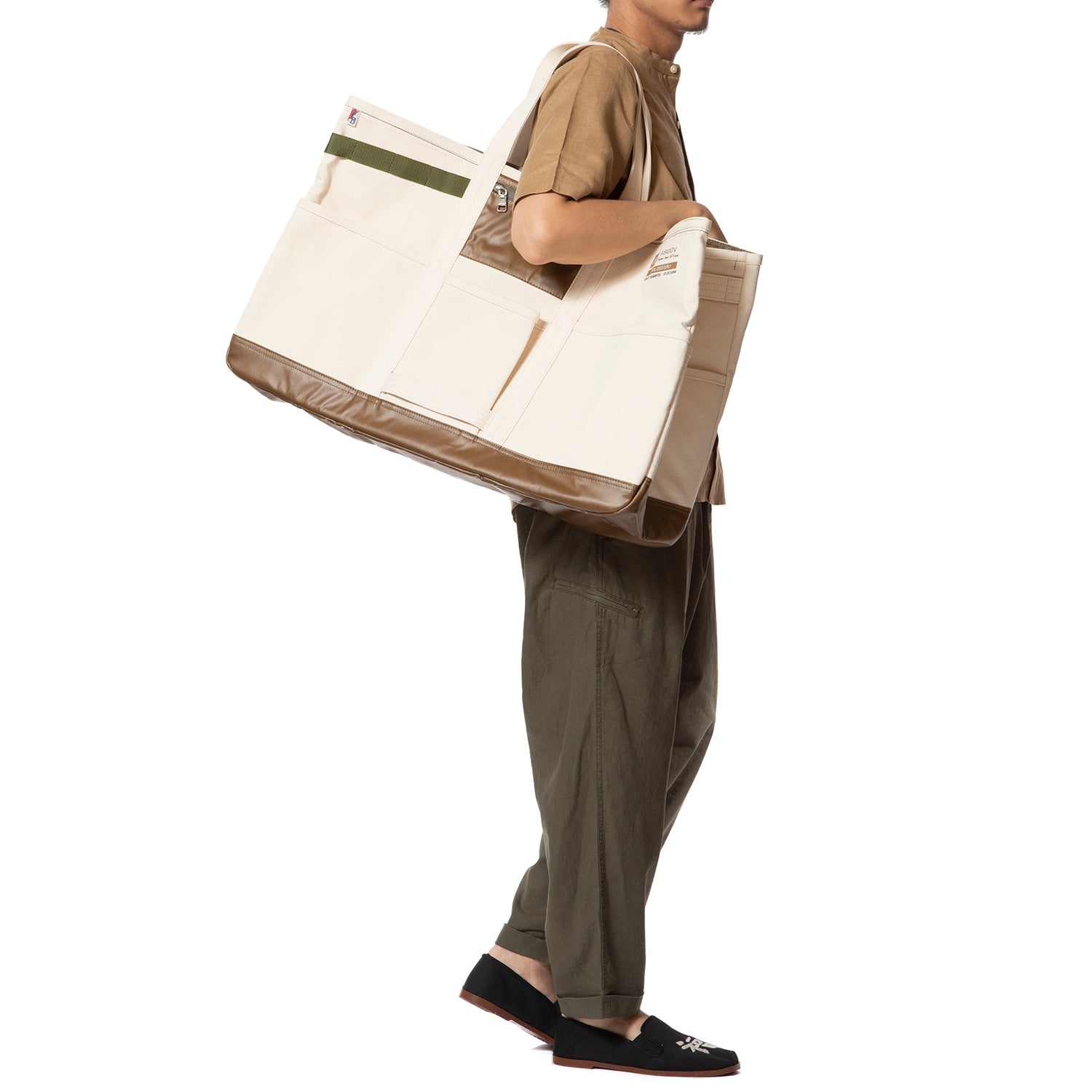 AS2OV | アッソブ ALBERTON CANVAS TOTE L - ビギンマーケット (Begin