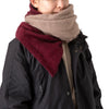 Brand:HUE | ブランド：ヒュー　Knitted Scarf / Bicolor