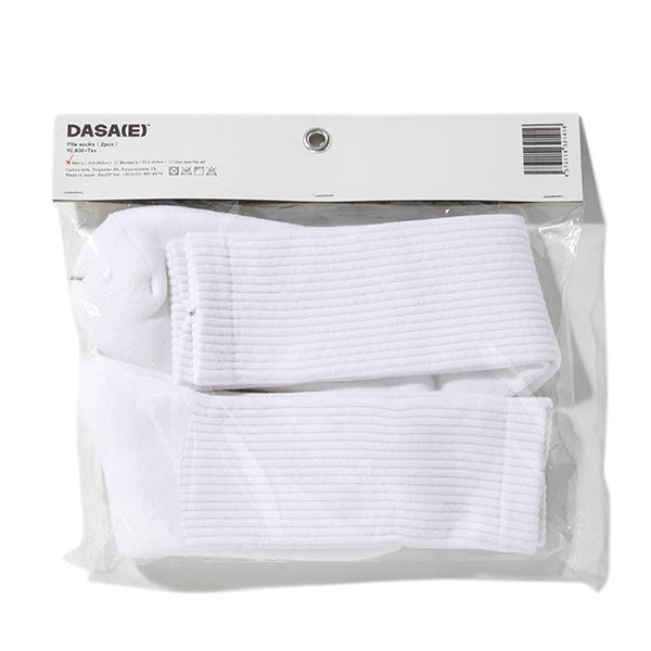 DASA（E） | ダサイ　Pile socks (2pcs)