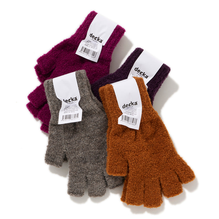 decka Quality socks | デカ クォリティソックス　Fingerless Gloves | Alpaca