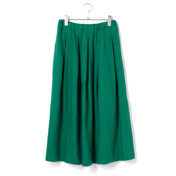 HEAVENLY | ヘブンリー 9x9 Heavy Linen Tuck Skirt