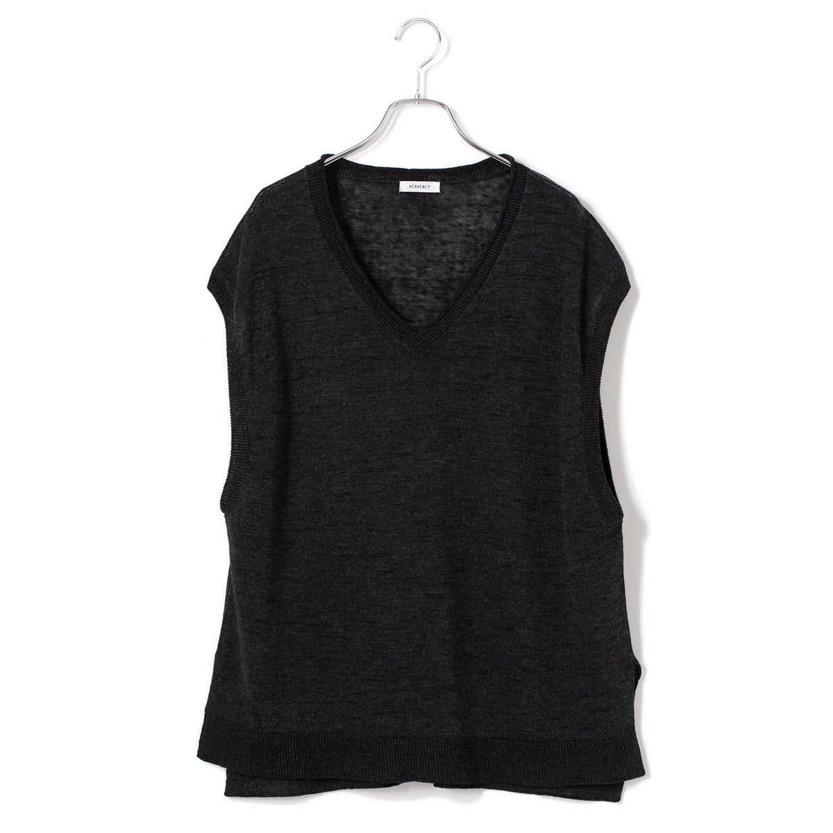 HEAVENLY | ヘブンリー Linen Knit Vneck Vest