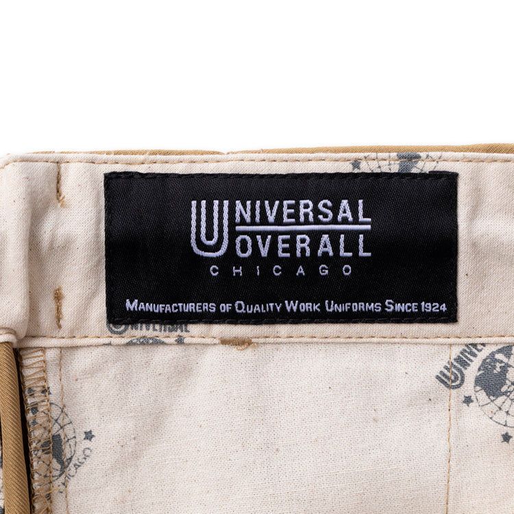 UNIVERSAL OVERALL | ユニバーサルオーバーオール　Begin別注 タックテーパードパンツ