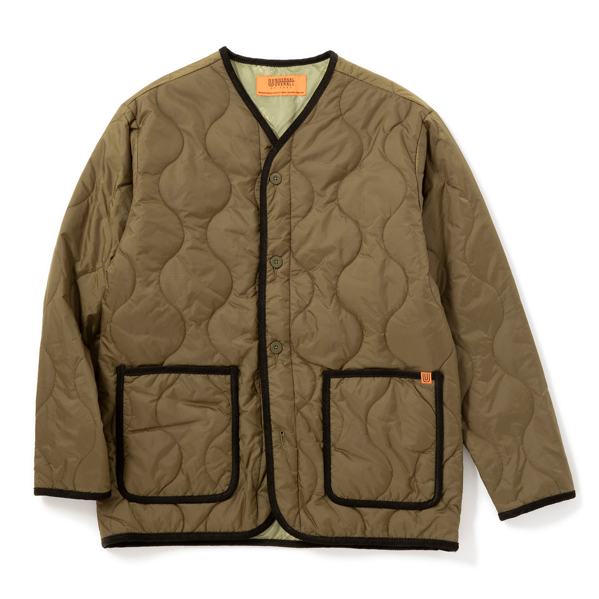 ユニバーサルオーバーオール UNIVERSAL OVERALL QUILT JACKET メンズ JPN：L