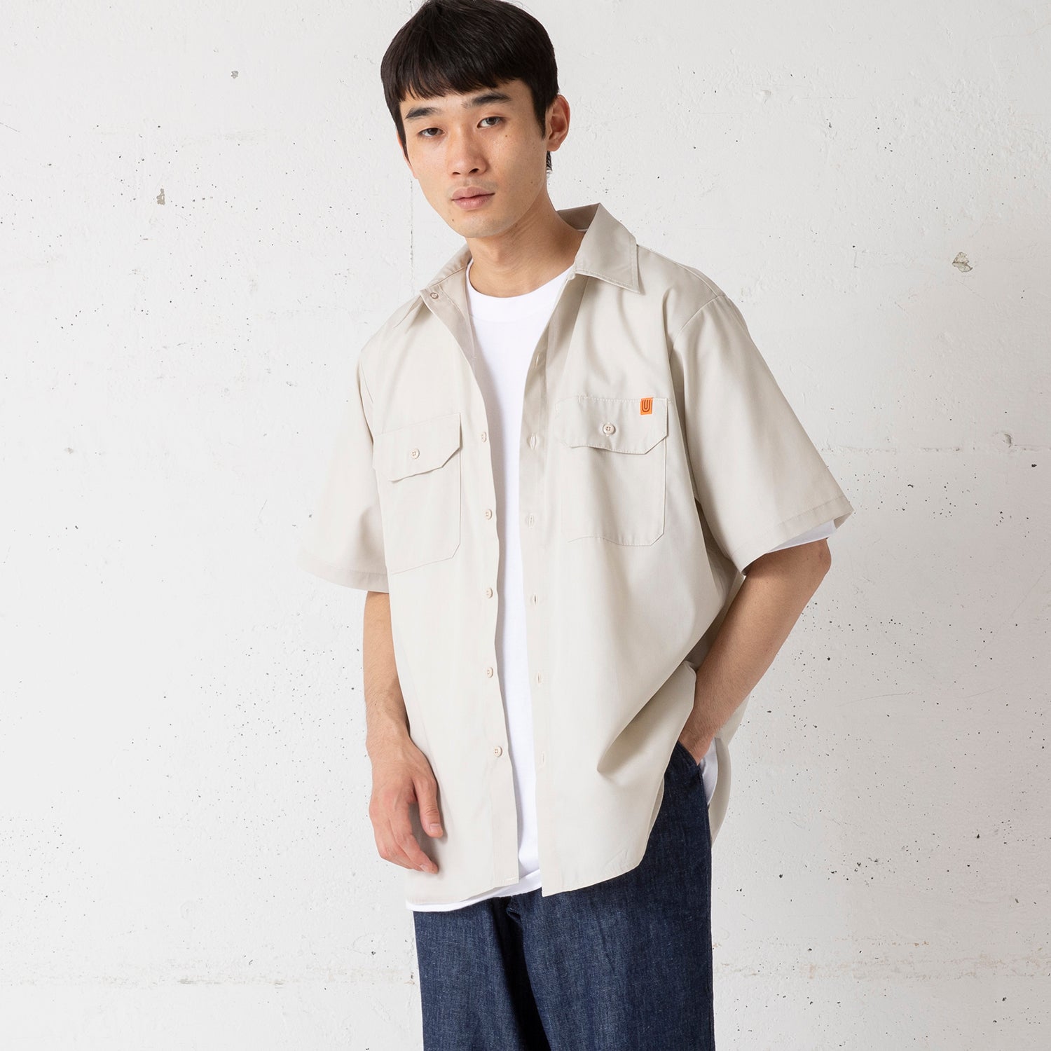 UNIVERSAL OVERALL | ユニバーサルオーバーオール WORKER's SHORTSLEEVE