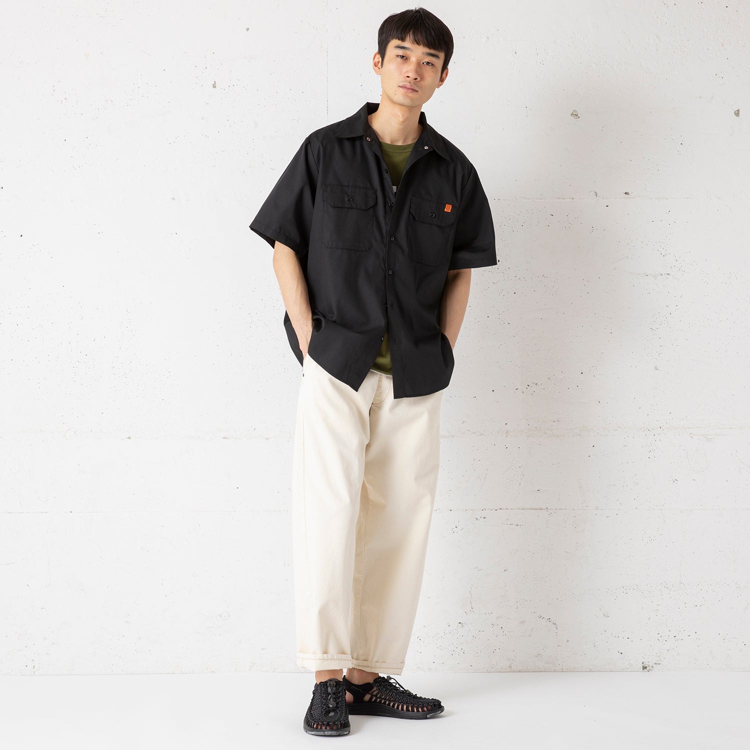 UNIVERSAL OVERALL | ユニバーサルオーバーオール WORKER's SHORTSLEEVE