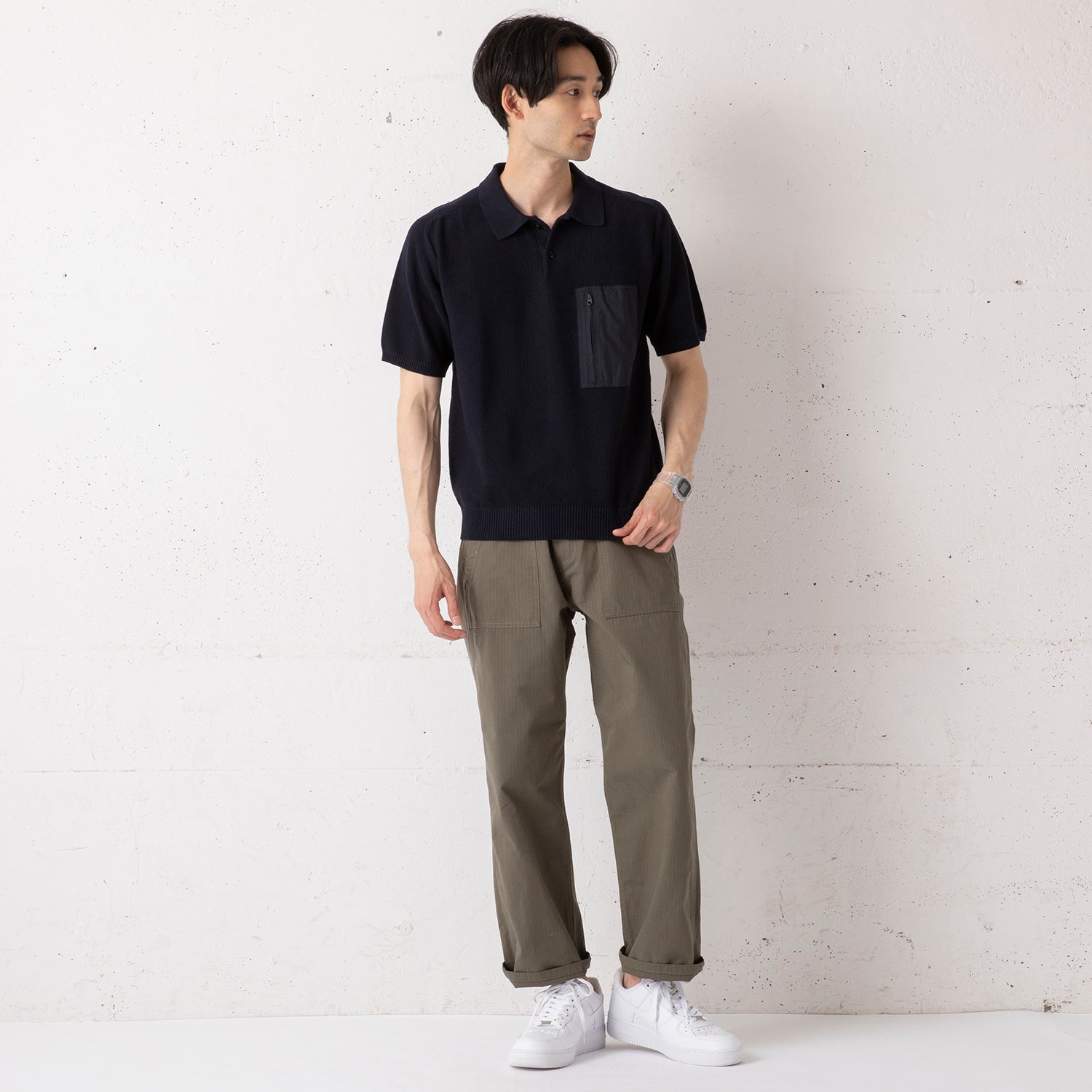 ALPHA INDUSTRIES | アルファ インダストリーズ S/S Polo Shirts