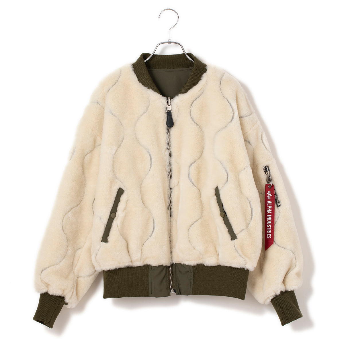 ALPHA INDUSTRIES | アルファ インダストリーズ AL-GRL ファーキルト MA-1