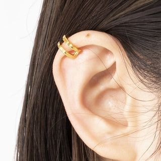 esperanto | エスペラント　EAR CUFF/Two distrtions(GOLD)