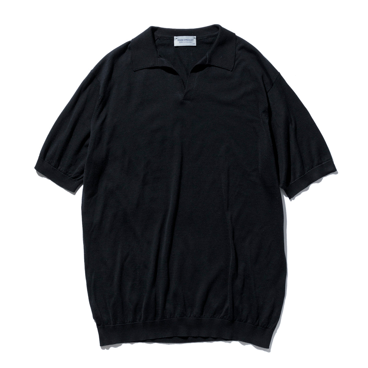 カラーグレーJohn Smedley ポロネック新品タグ付きCD