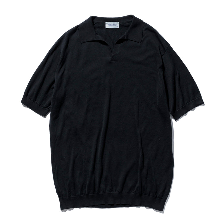 高品質SALE JOHN SMEDLEY - JOHN SMEDLEY スキッパーニットポロシャツ