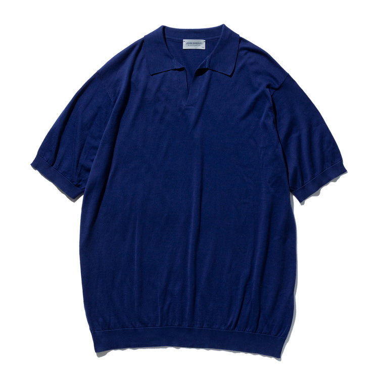 カラーグレーJohn Smedley ポロネック新品タグ付きCD