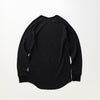 Healthknit | ヘルスニット Begin別注 微ロング丈ベーシックワッフル長袖クルーTシャツ