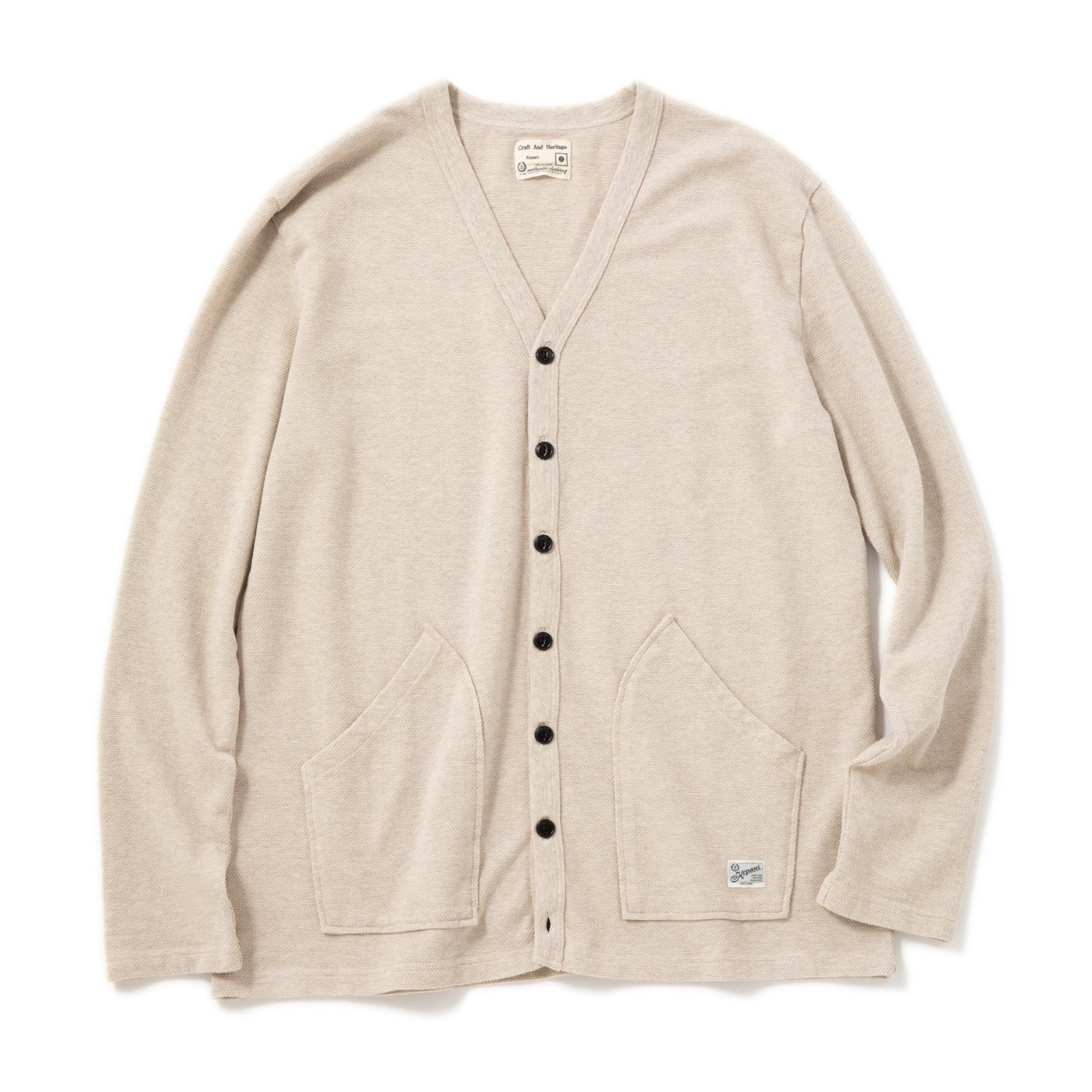 kepani | ケパニ PIQUE CARDIGAN